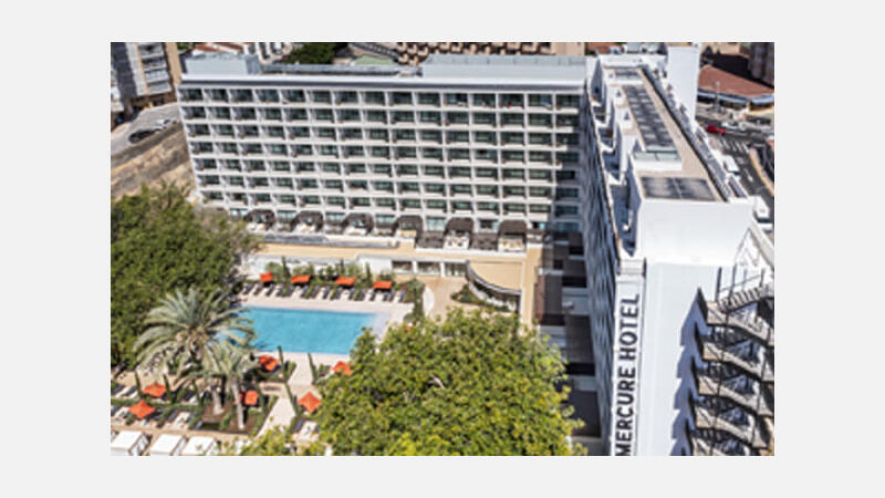 Hotel Mercure vista cenital